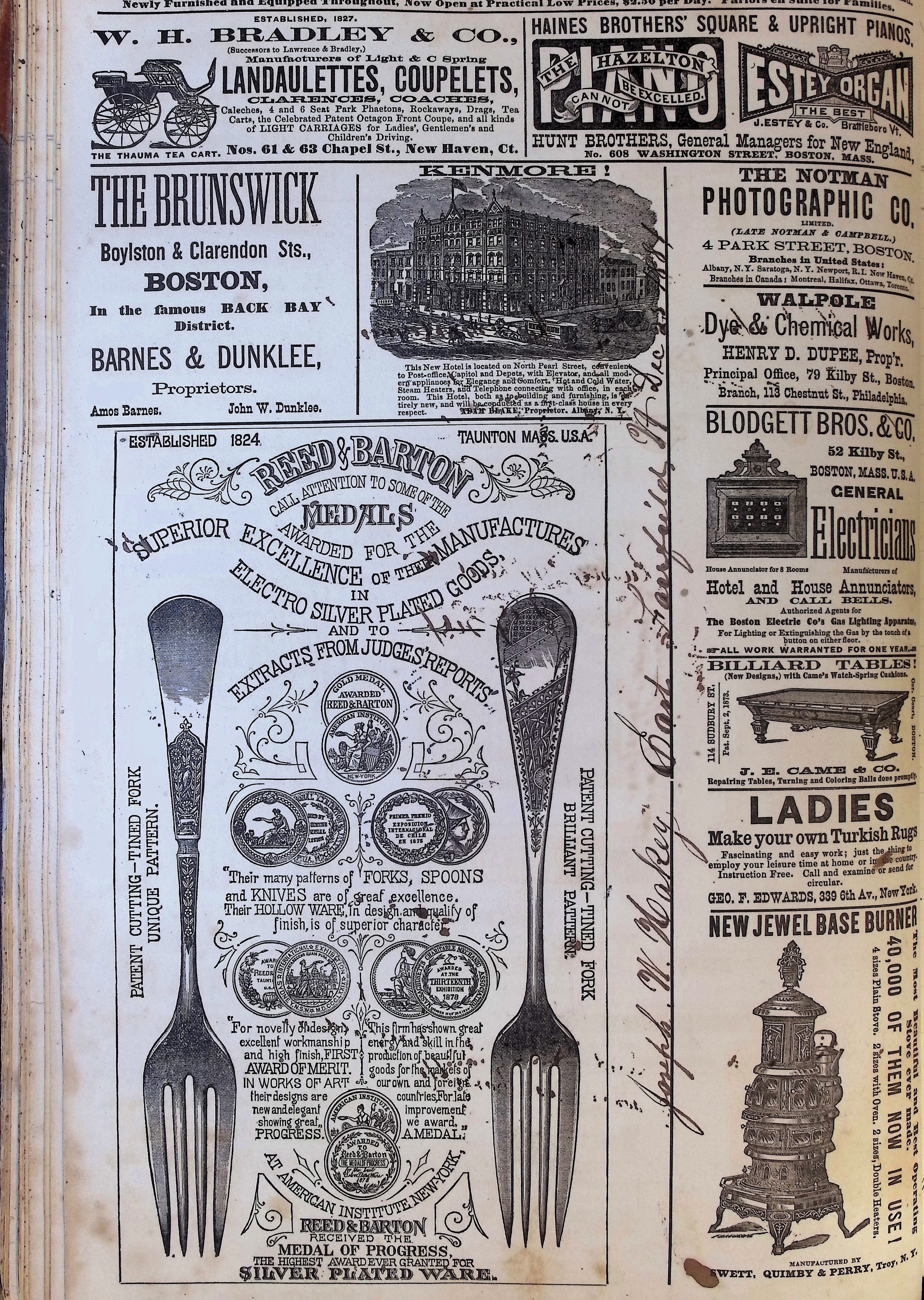 Isham Hotel register Vol. 1, Page 50