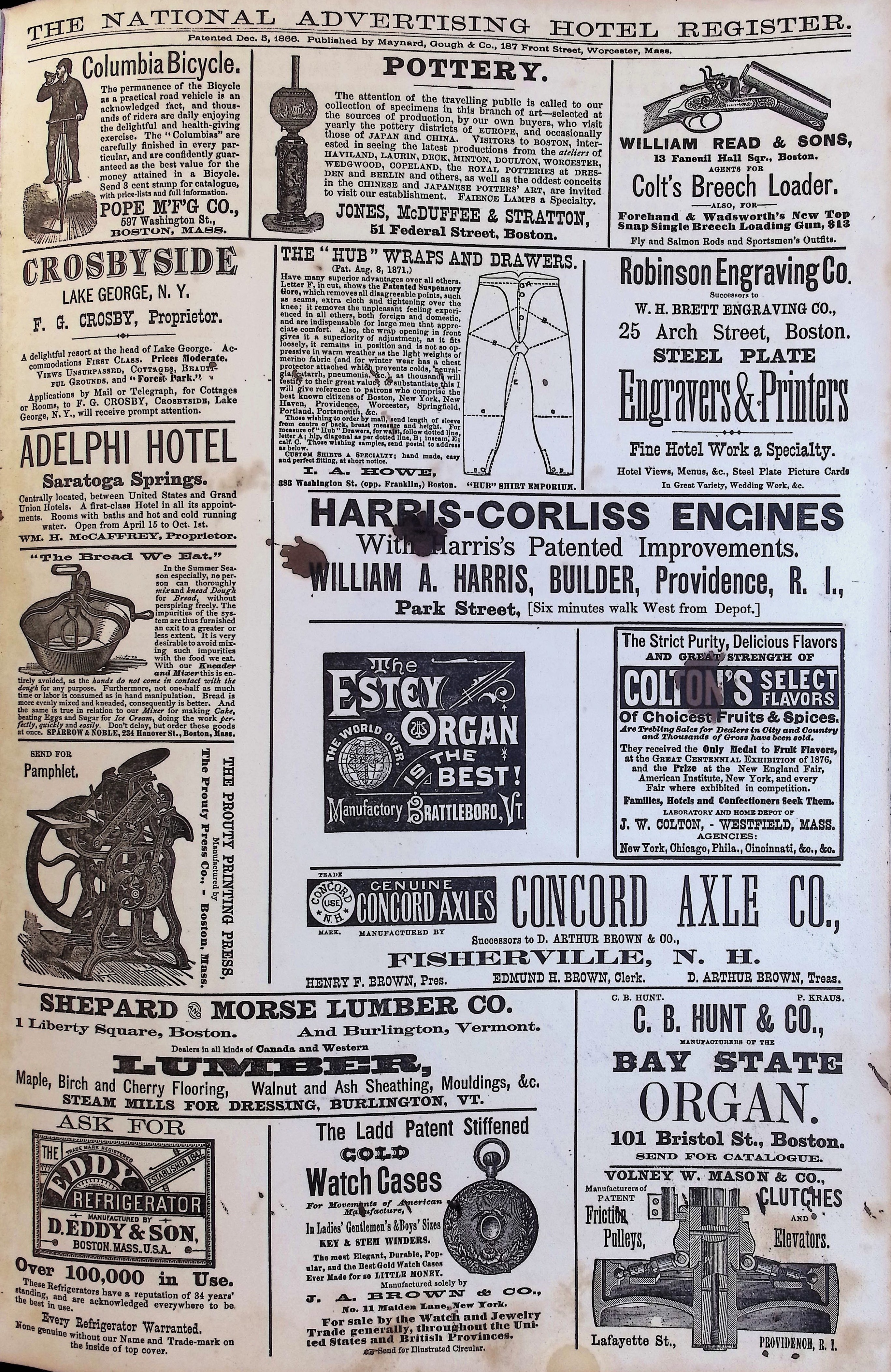 Isham Hotel register Vol. 1, Page 59