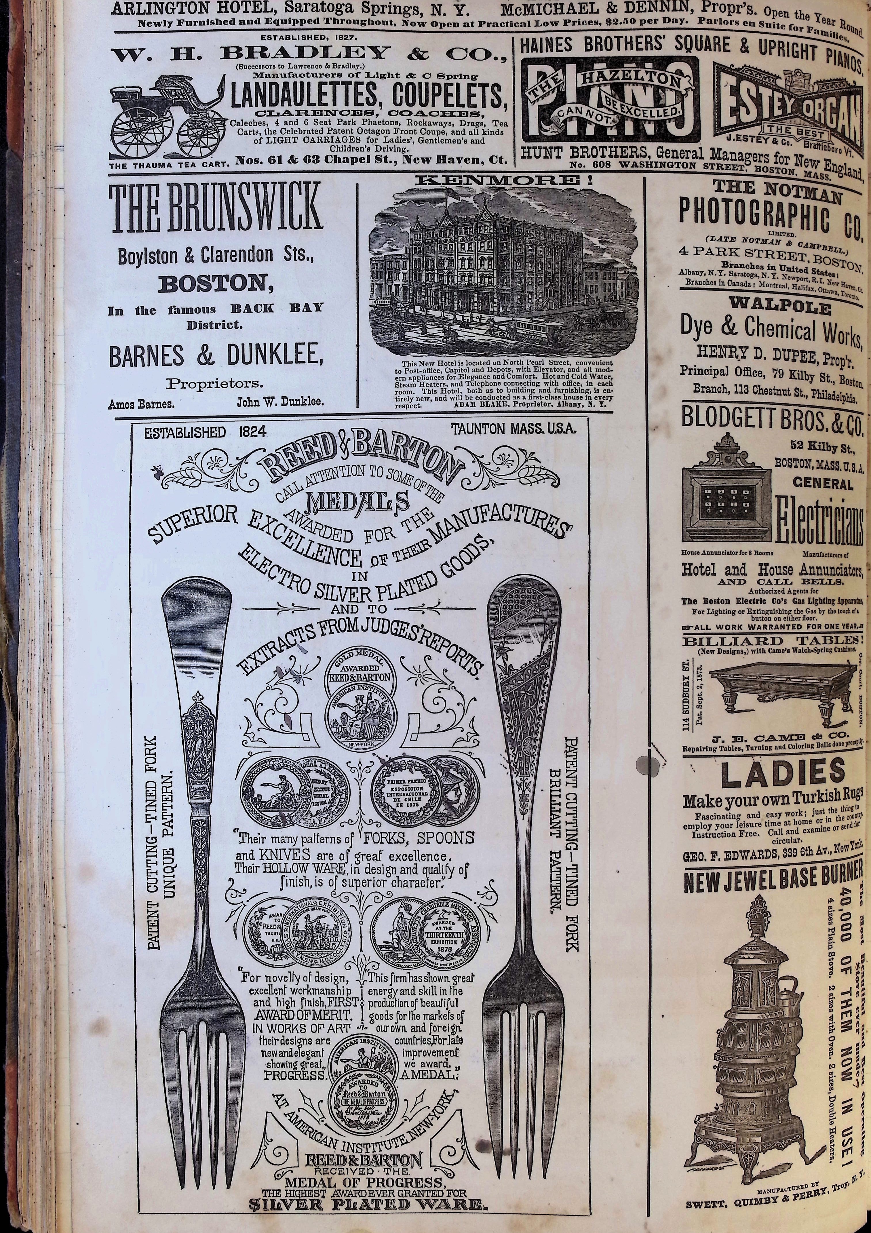 Isham Hotel register Vol. 1, Page 70