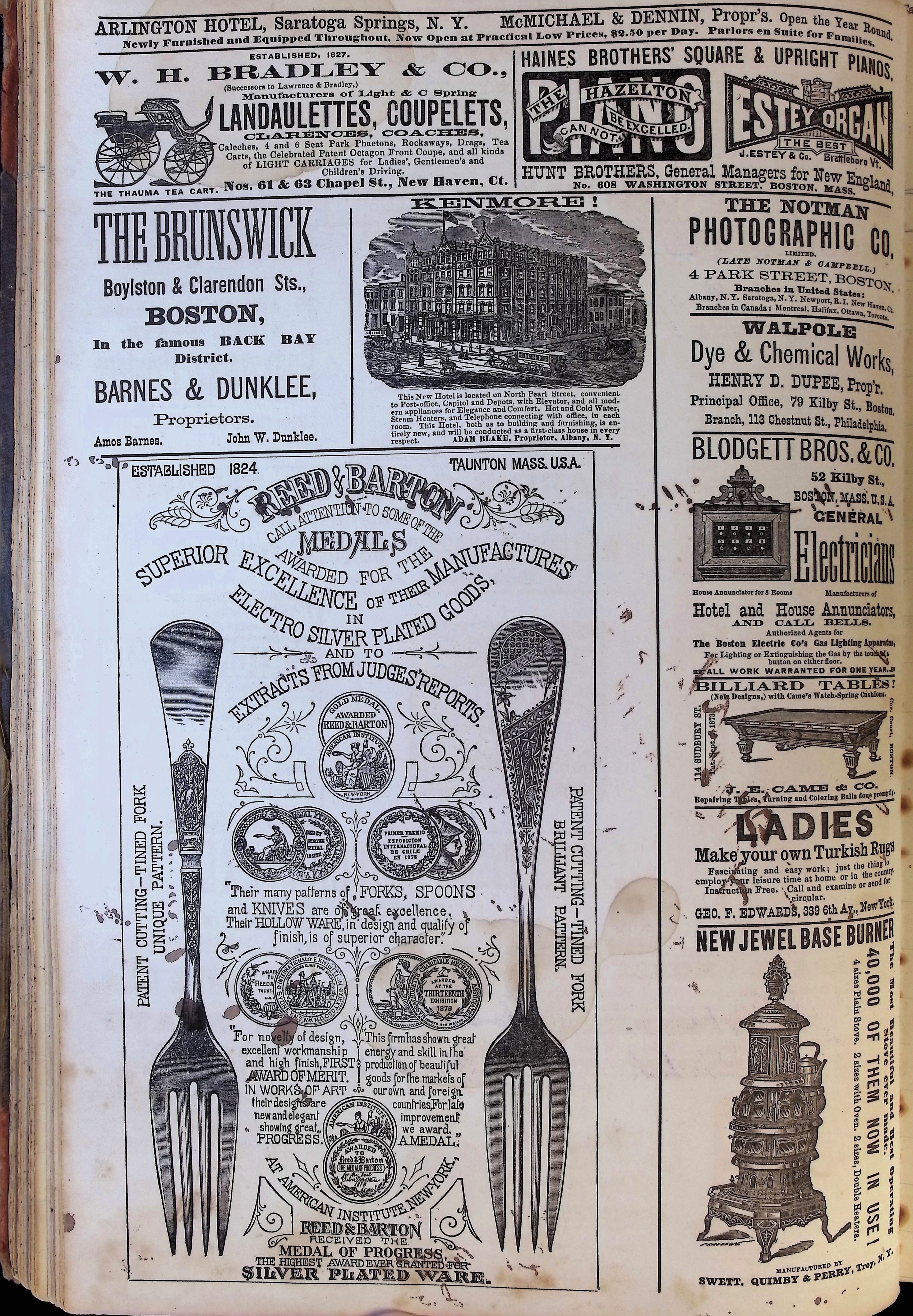 Isham Hotel register Vol. 1, Page 86