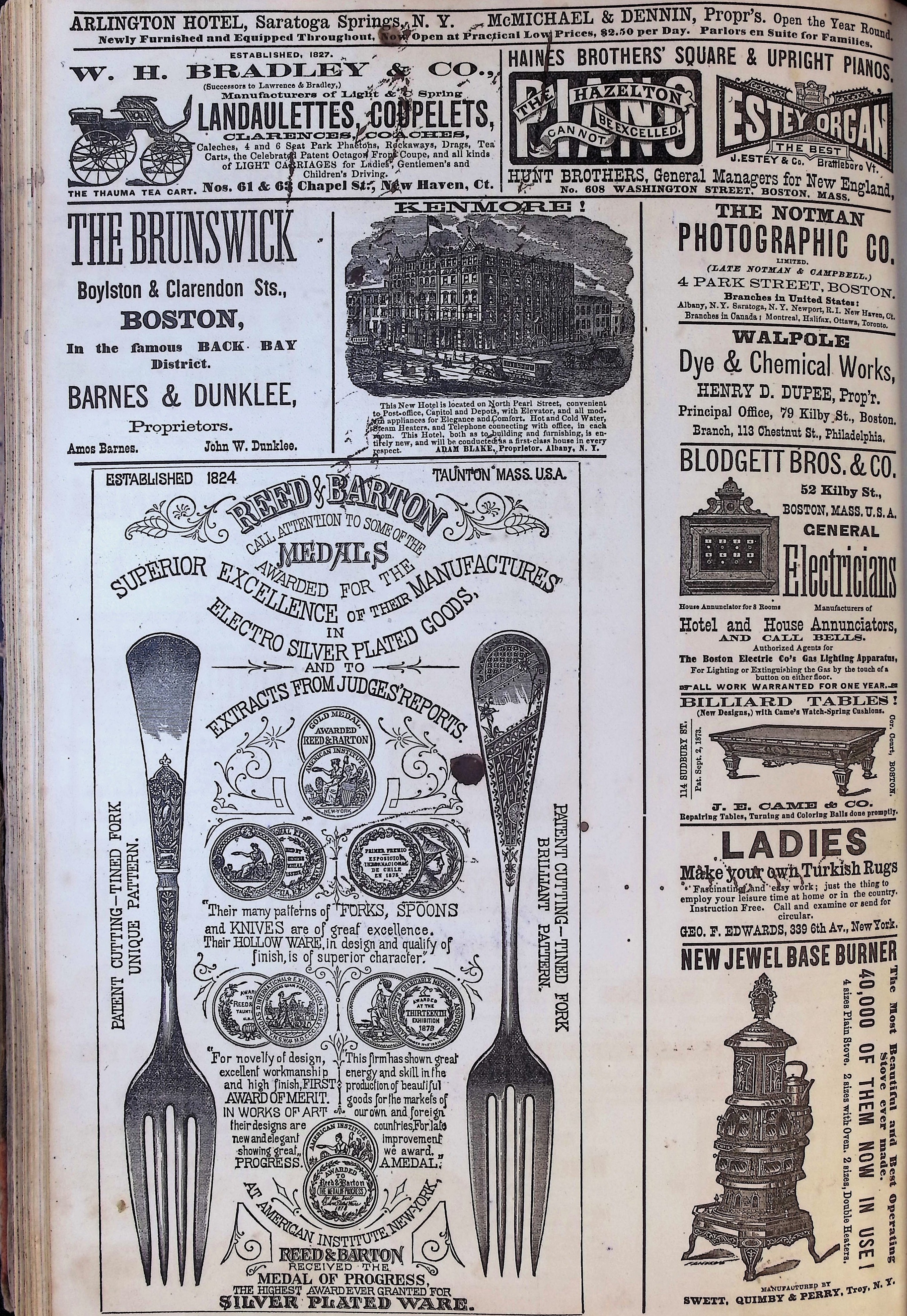 Isham Hotel register Vol. 1, Page 98