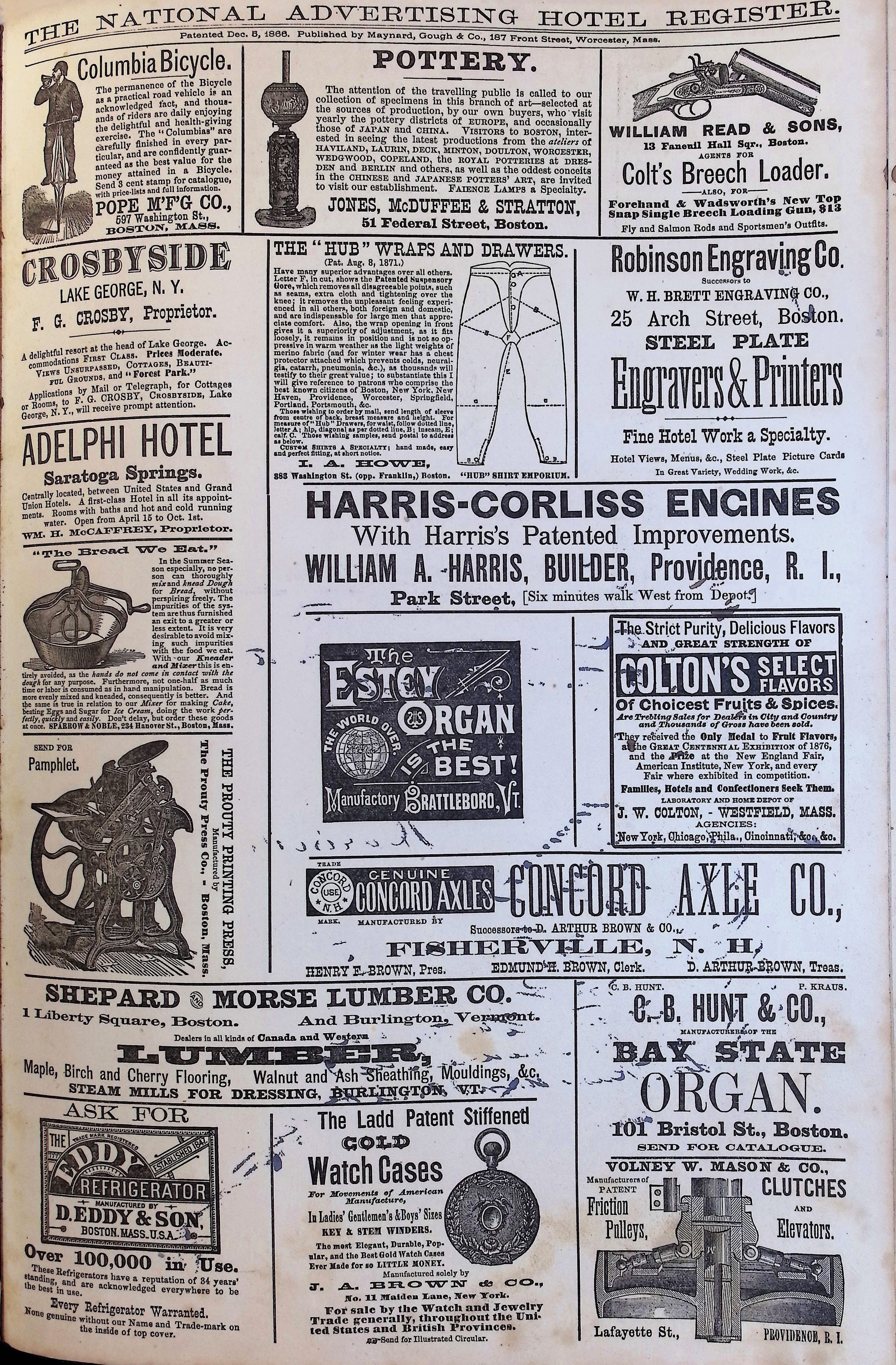 Isham Hotel register Vol. 1, Page 150