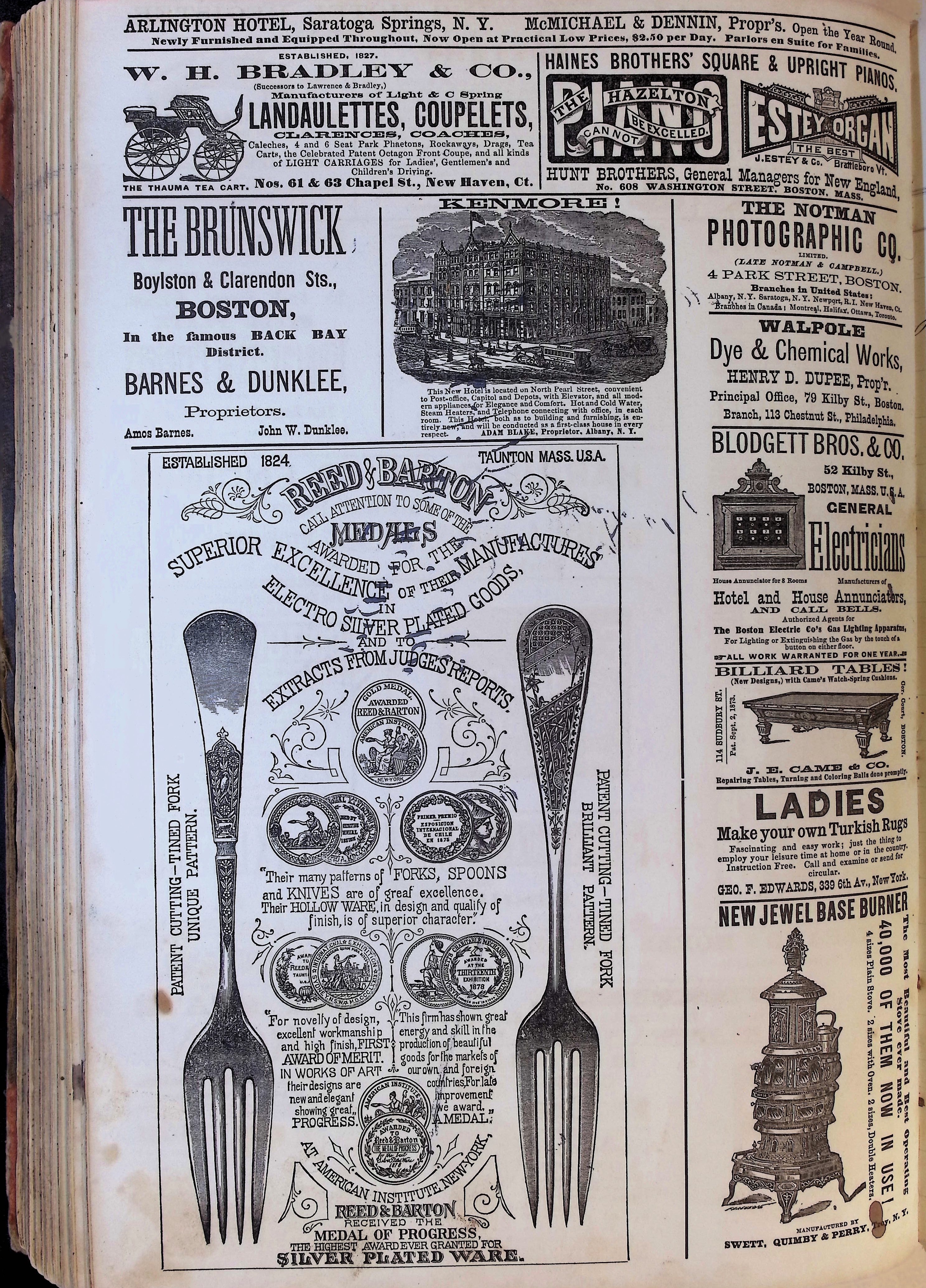 Isham Hotel register Vol. 1, Page 169