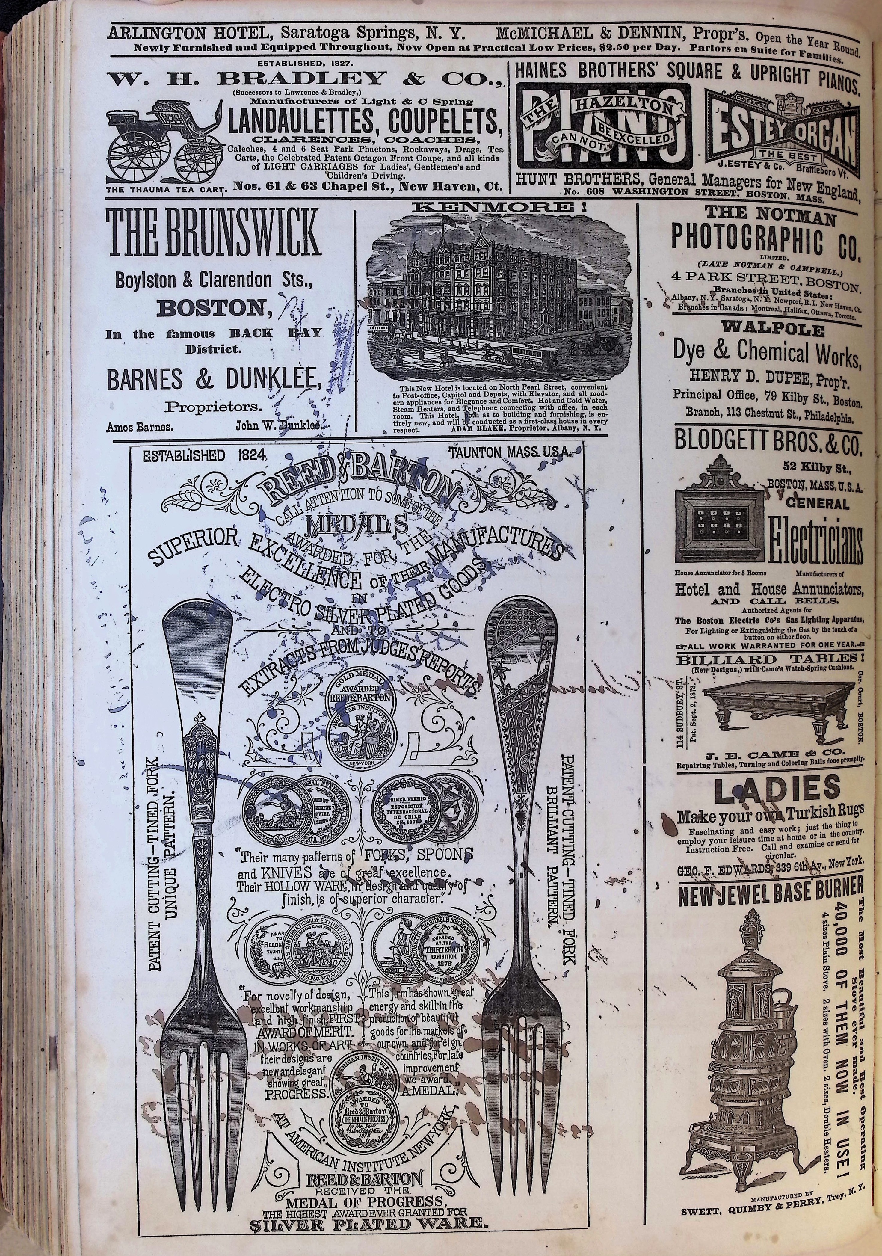 Isham Hotel register Vol. 1, Page 177