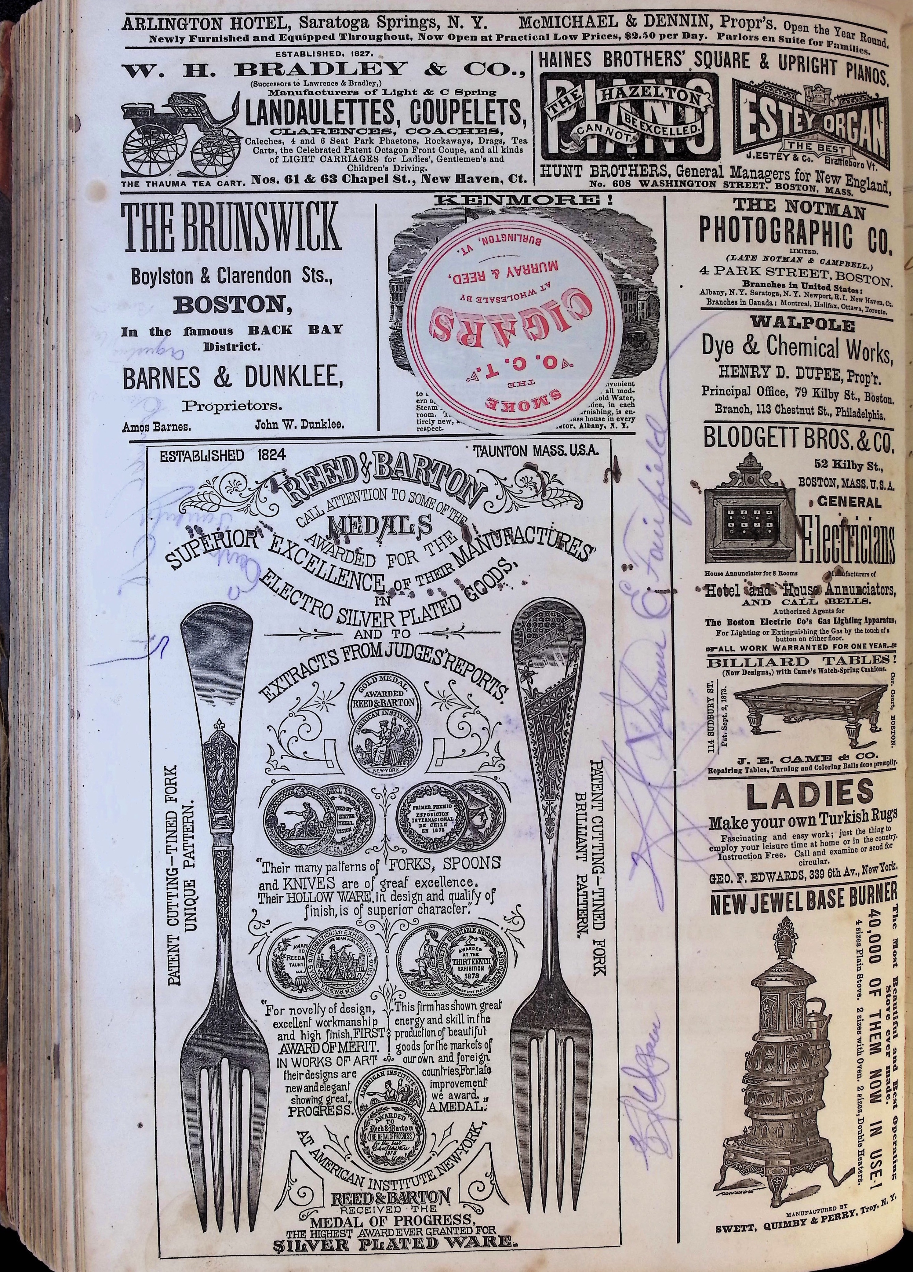 Isham Hotel register Vol. 1, Page 193