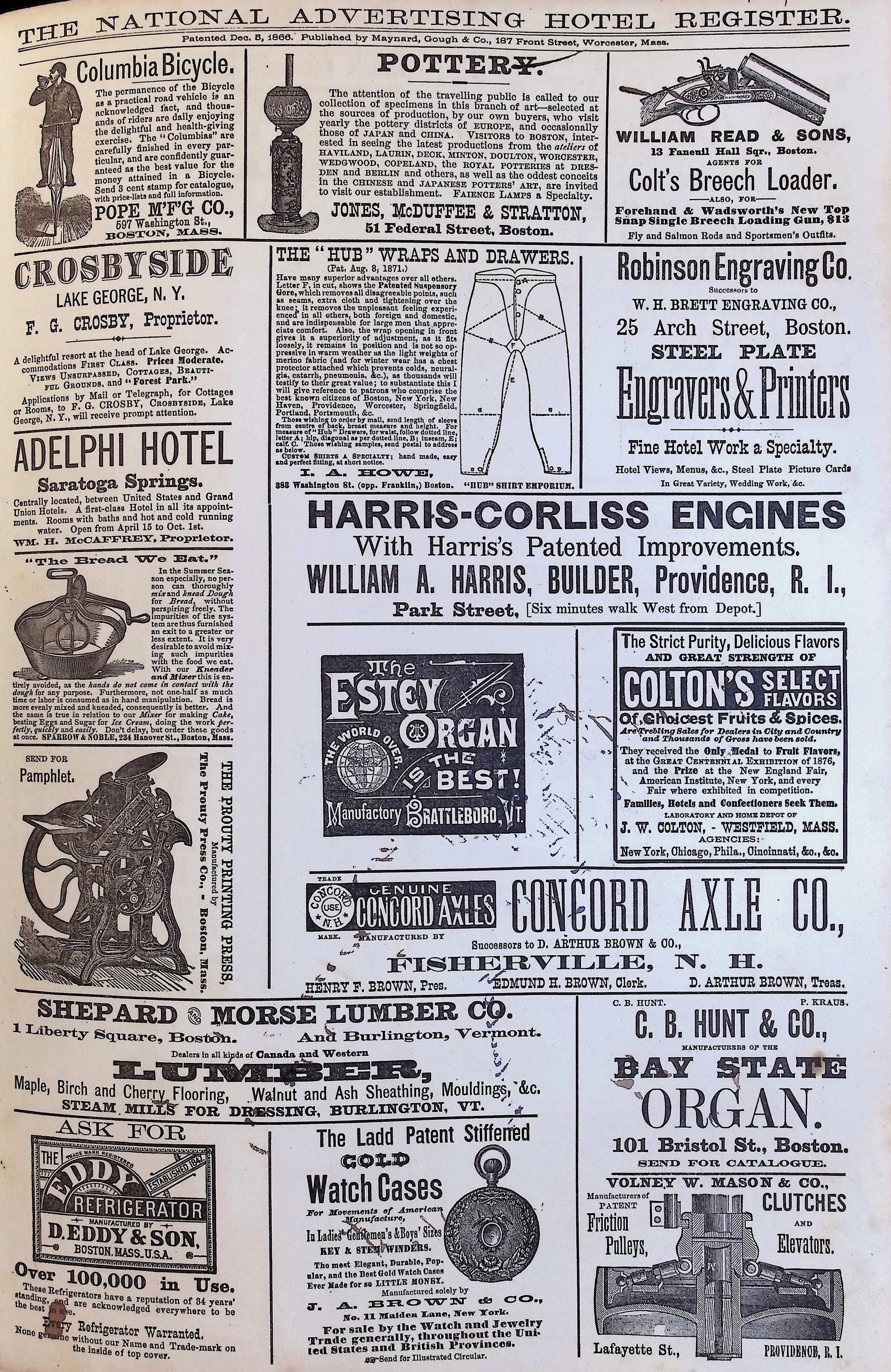 Isham Hotel register Vol. 1, Page 224