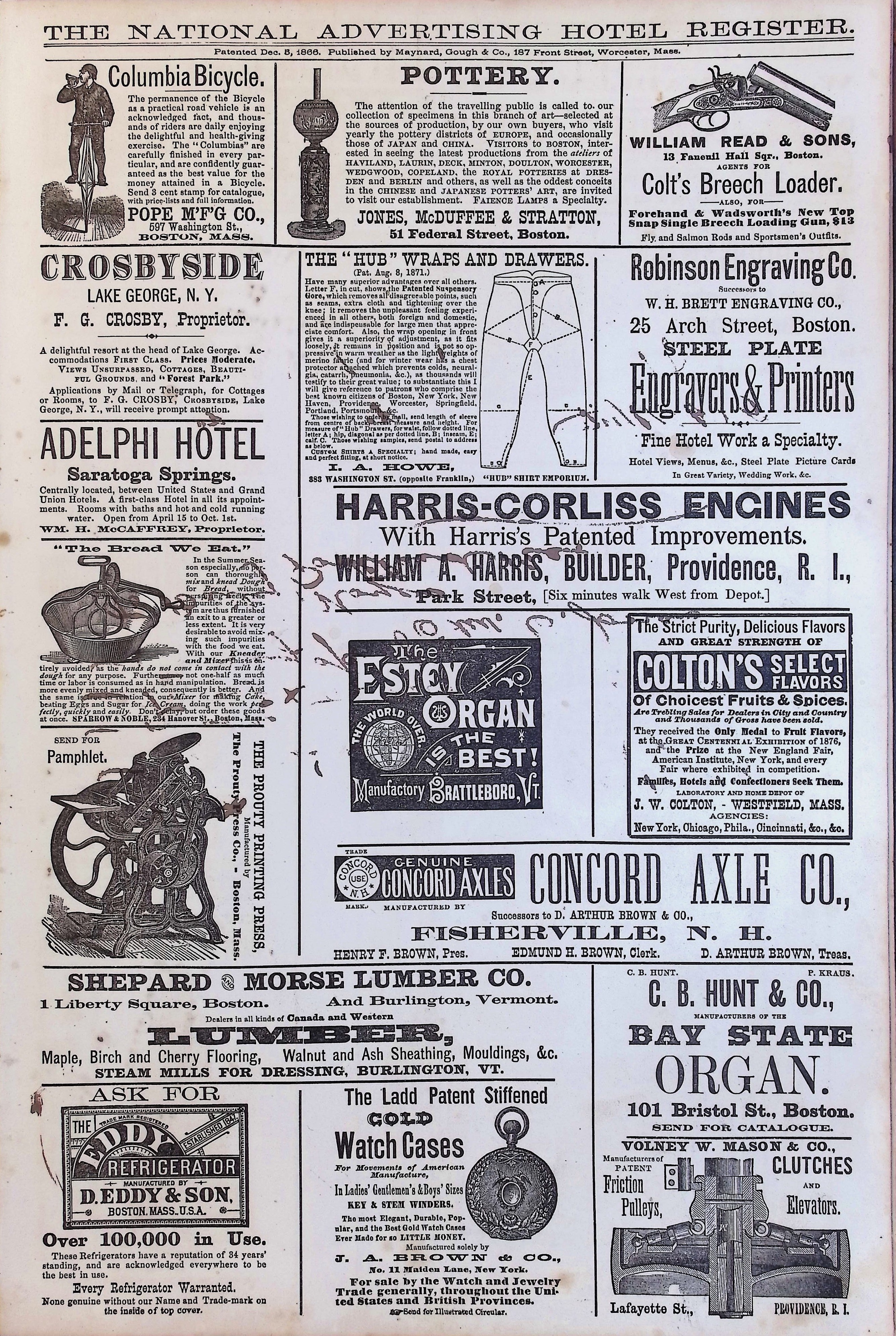 Isham Hotel register Vol. 1, Page 230