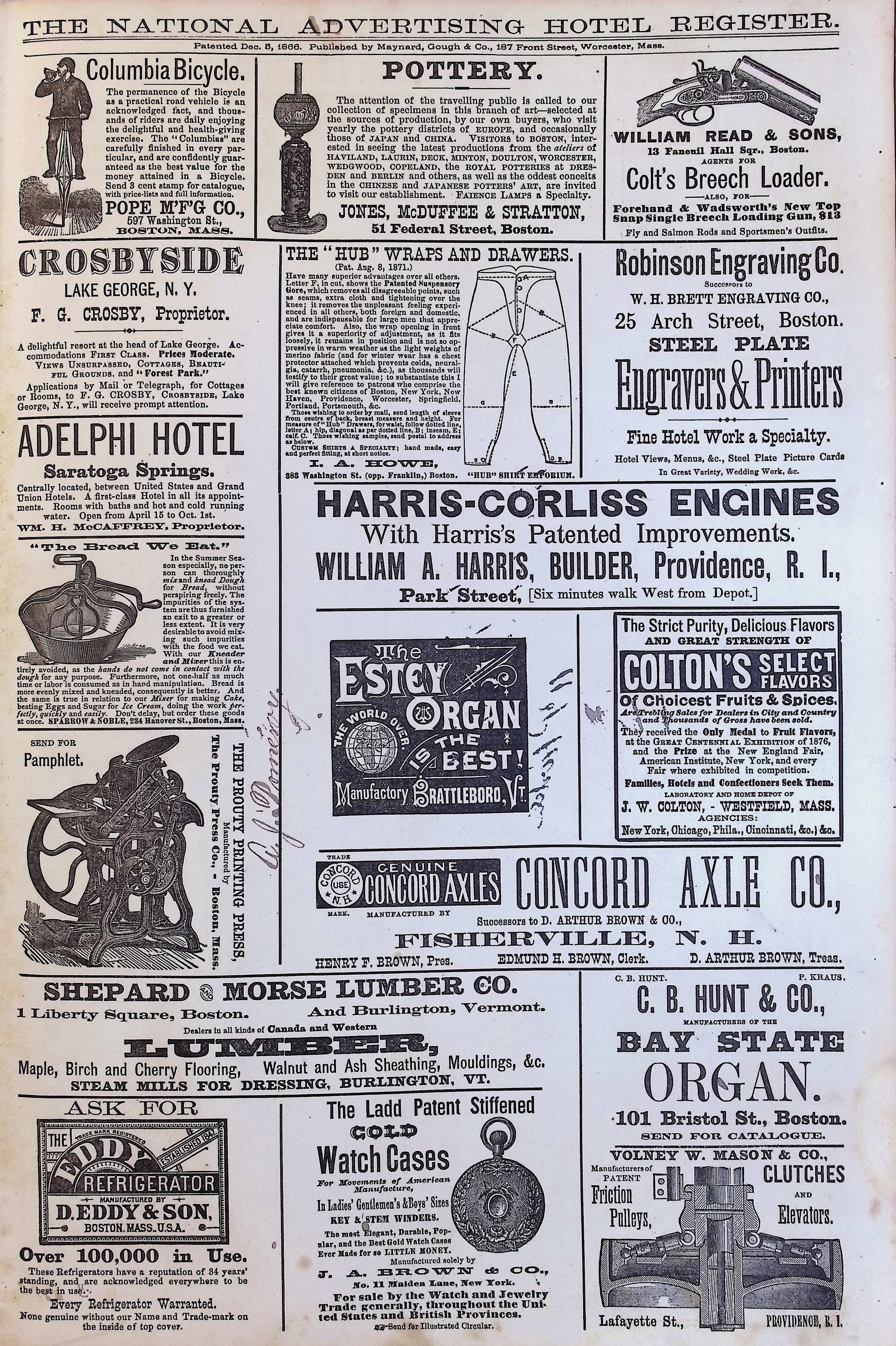 Isham Hotel register Vol. 1, Page 243