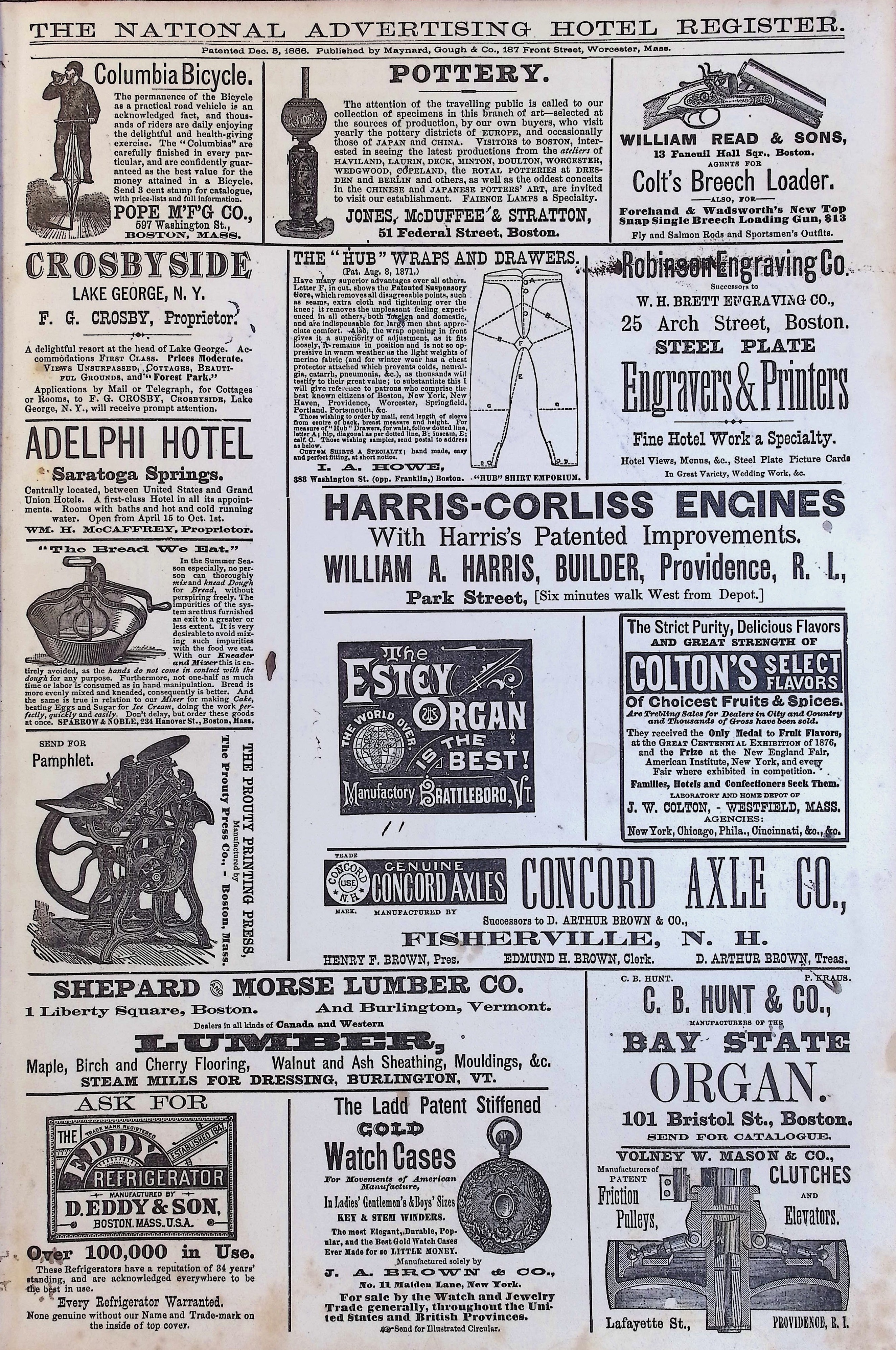 Isham Hotel register Vol. 1, Page 245