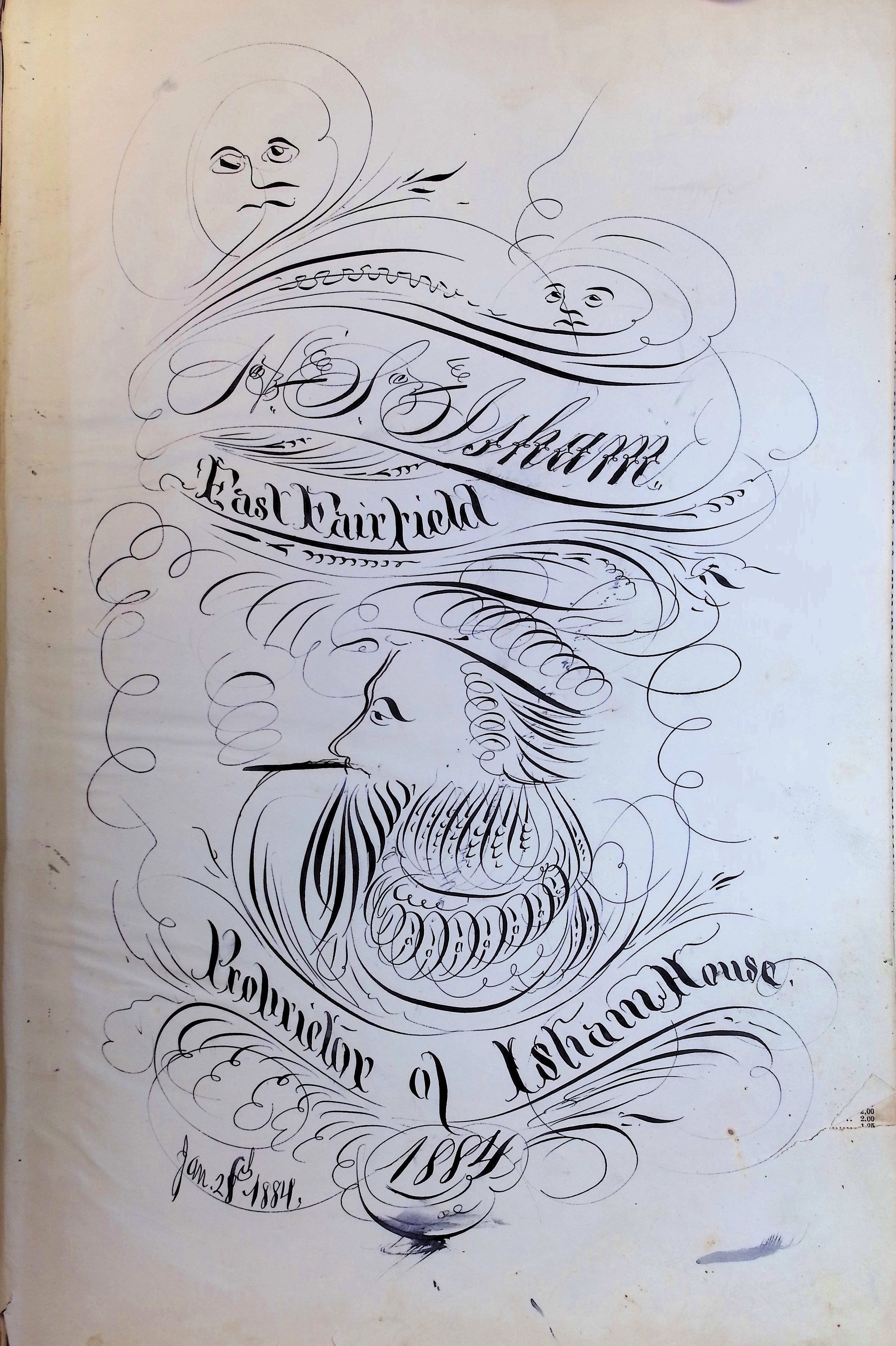 Isham Hotel register Vol. 2, Page 3