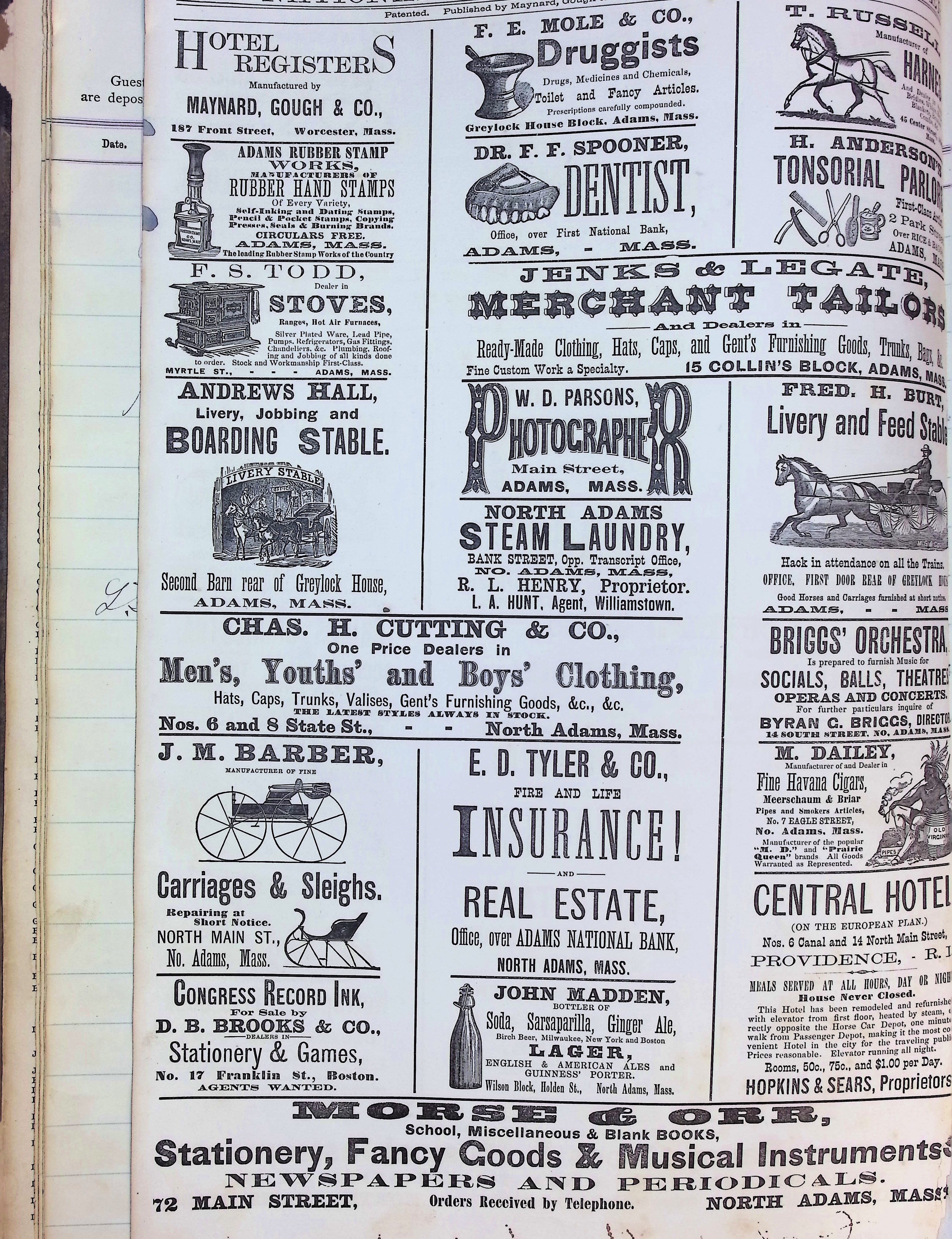 Isham Hotel register Vol. 2, Page 26