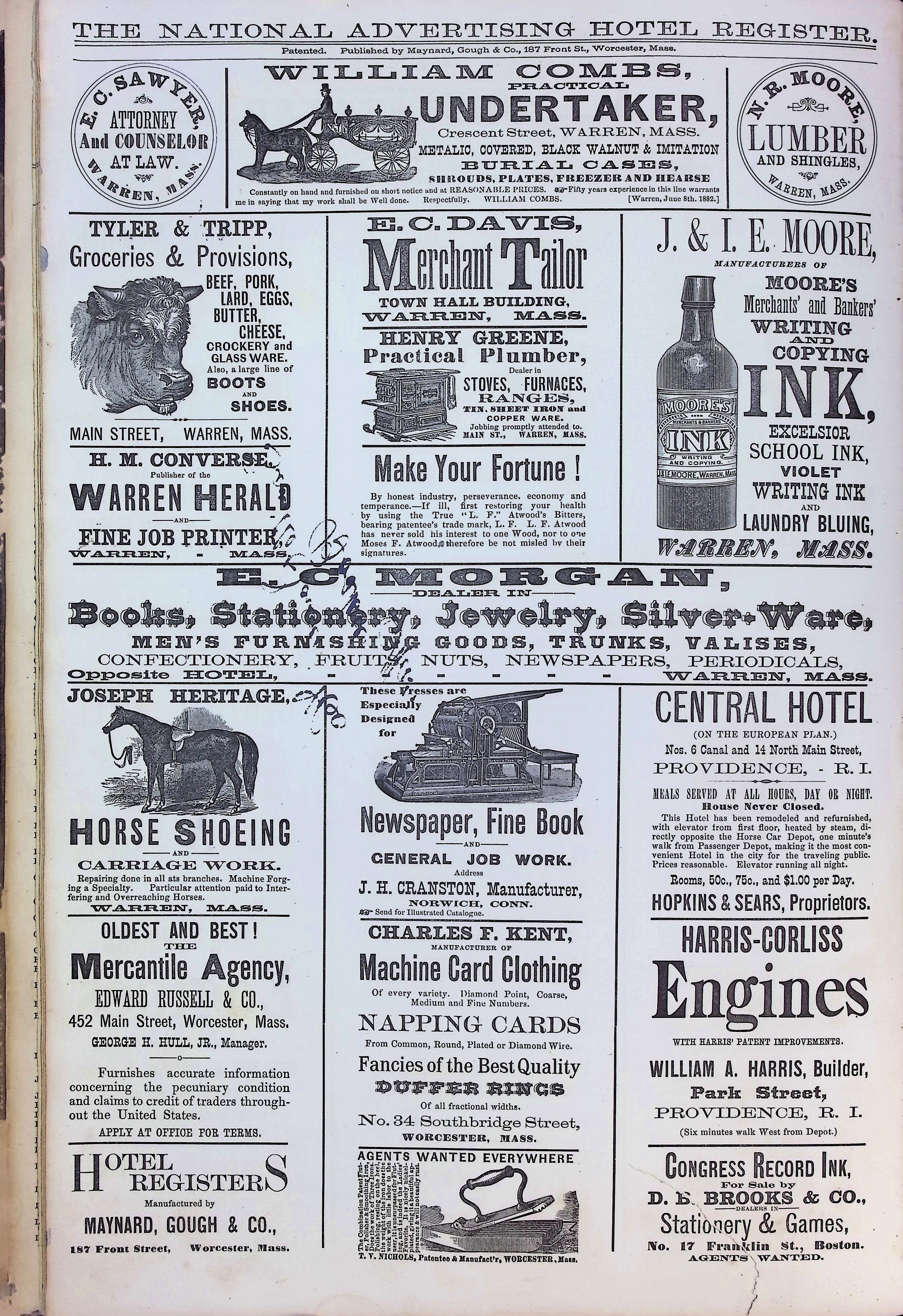 Isham Hotel register Vol. 2, Page 30