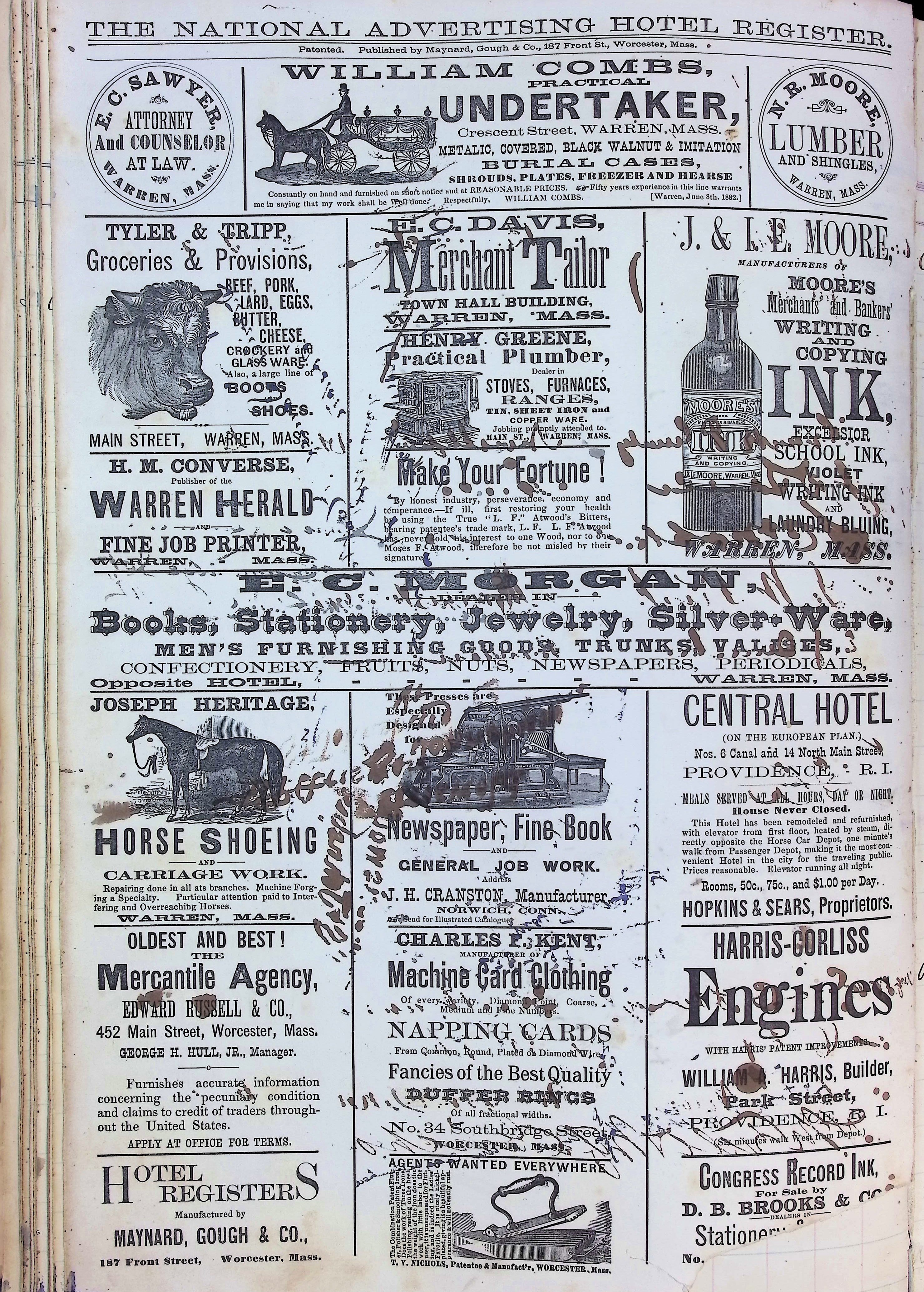 Isham Hotel register Vol. 2, Page 80