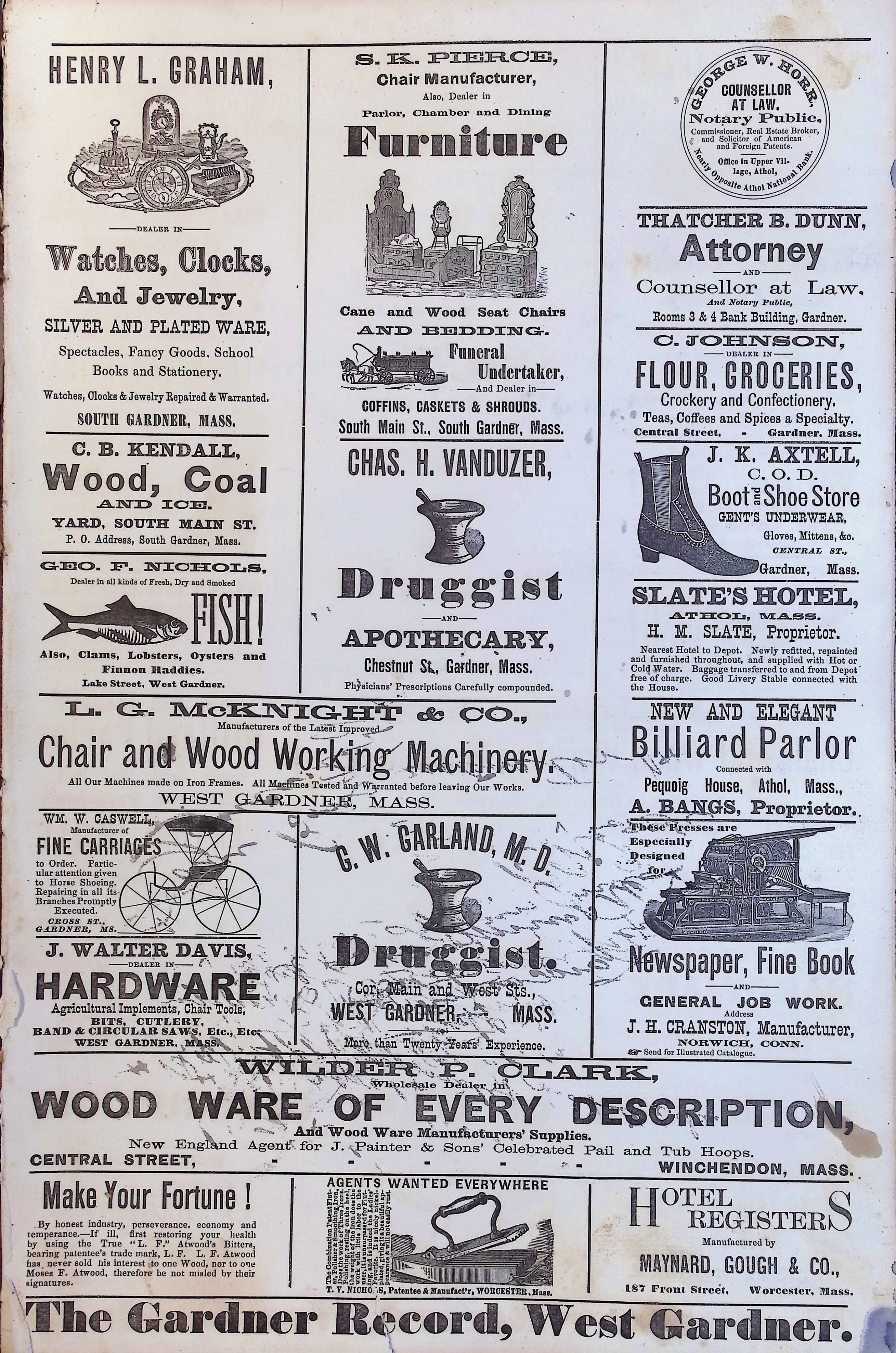 Isham Hotel register Vol. 2, Page 143