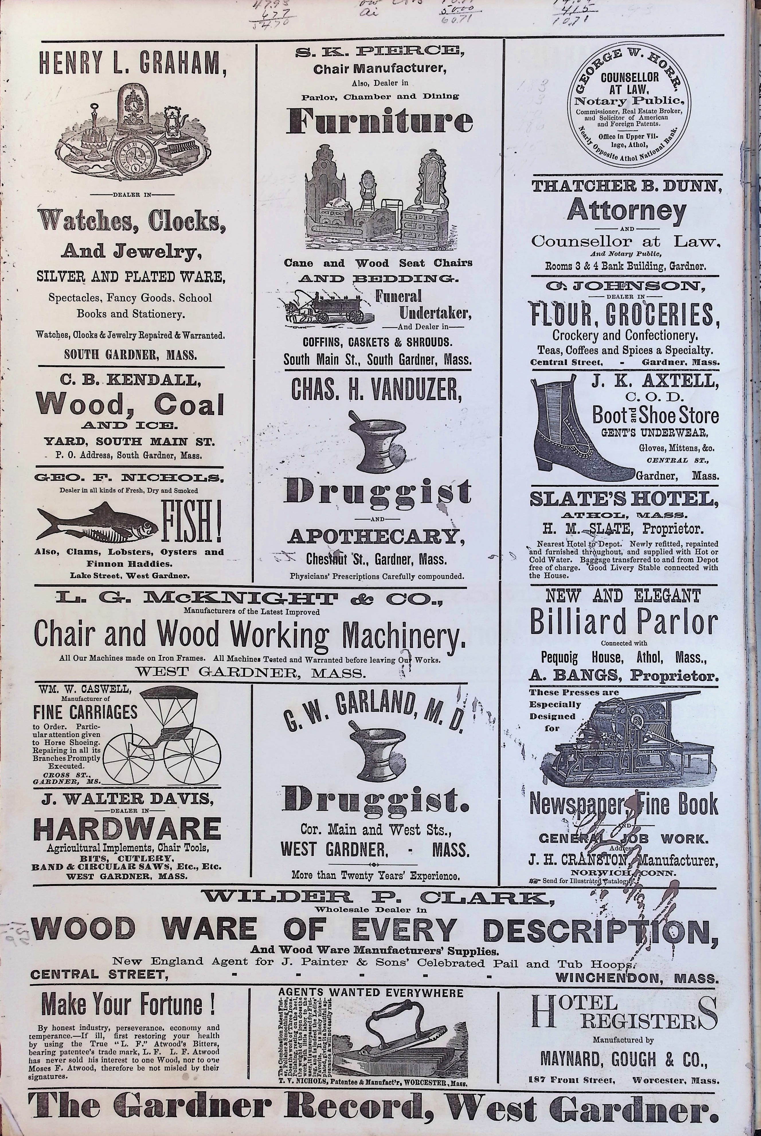 Isham Hotel register Vol. 2, Page 147