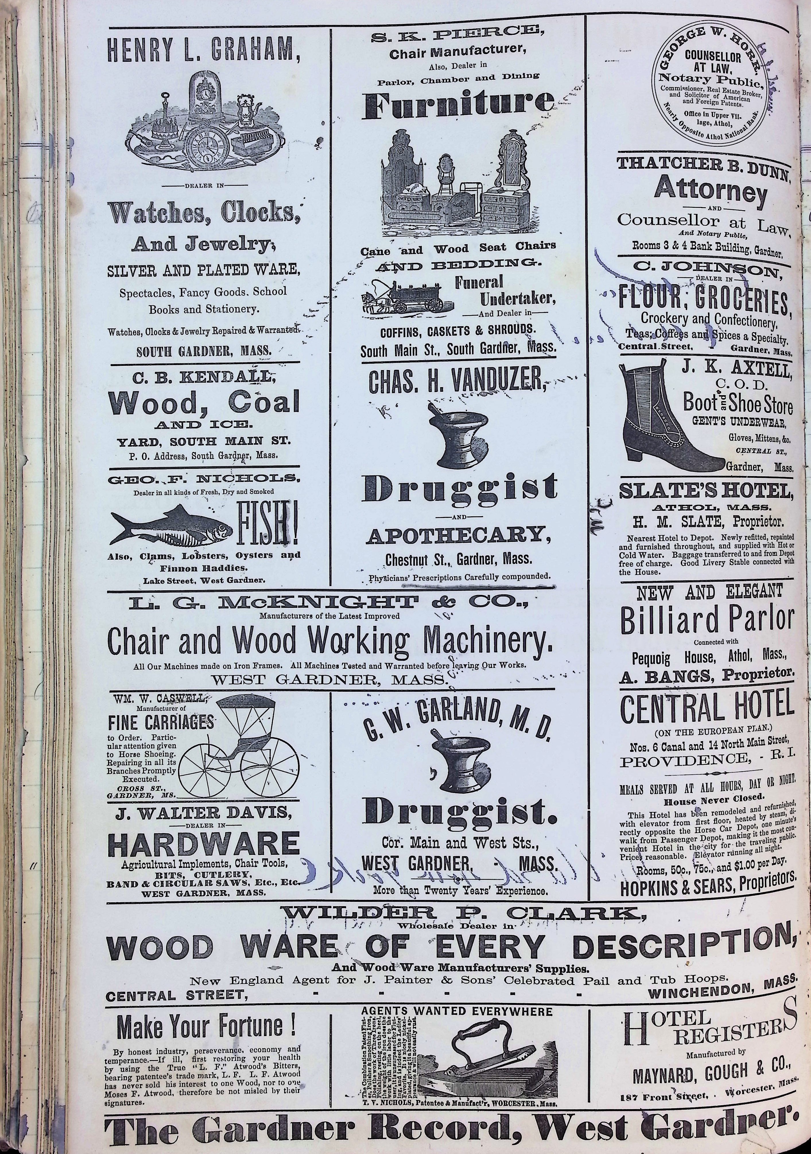 Isham Hotel register Vol. 2, Page 194