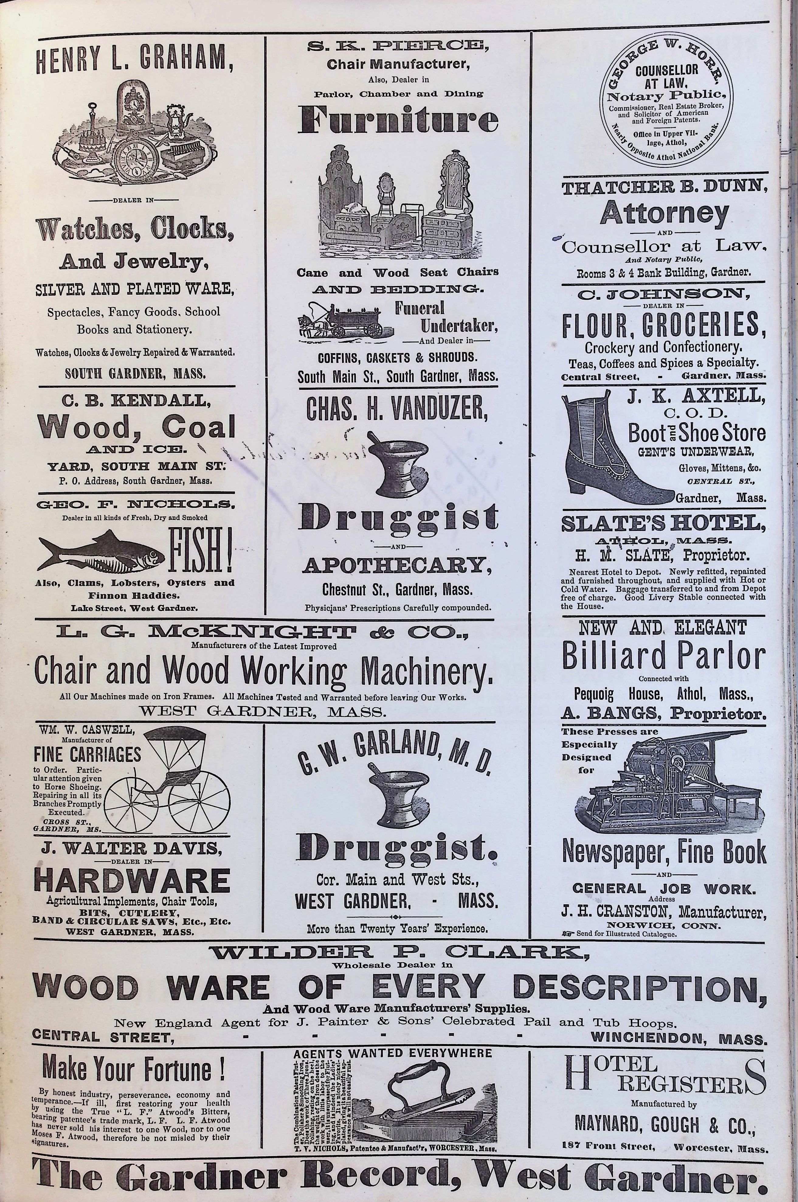 Isham Hotel register Vol. 2, Page 209