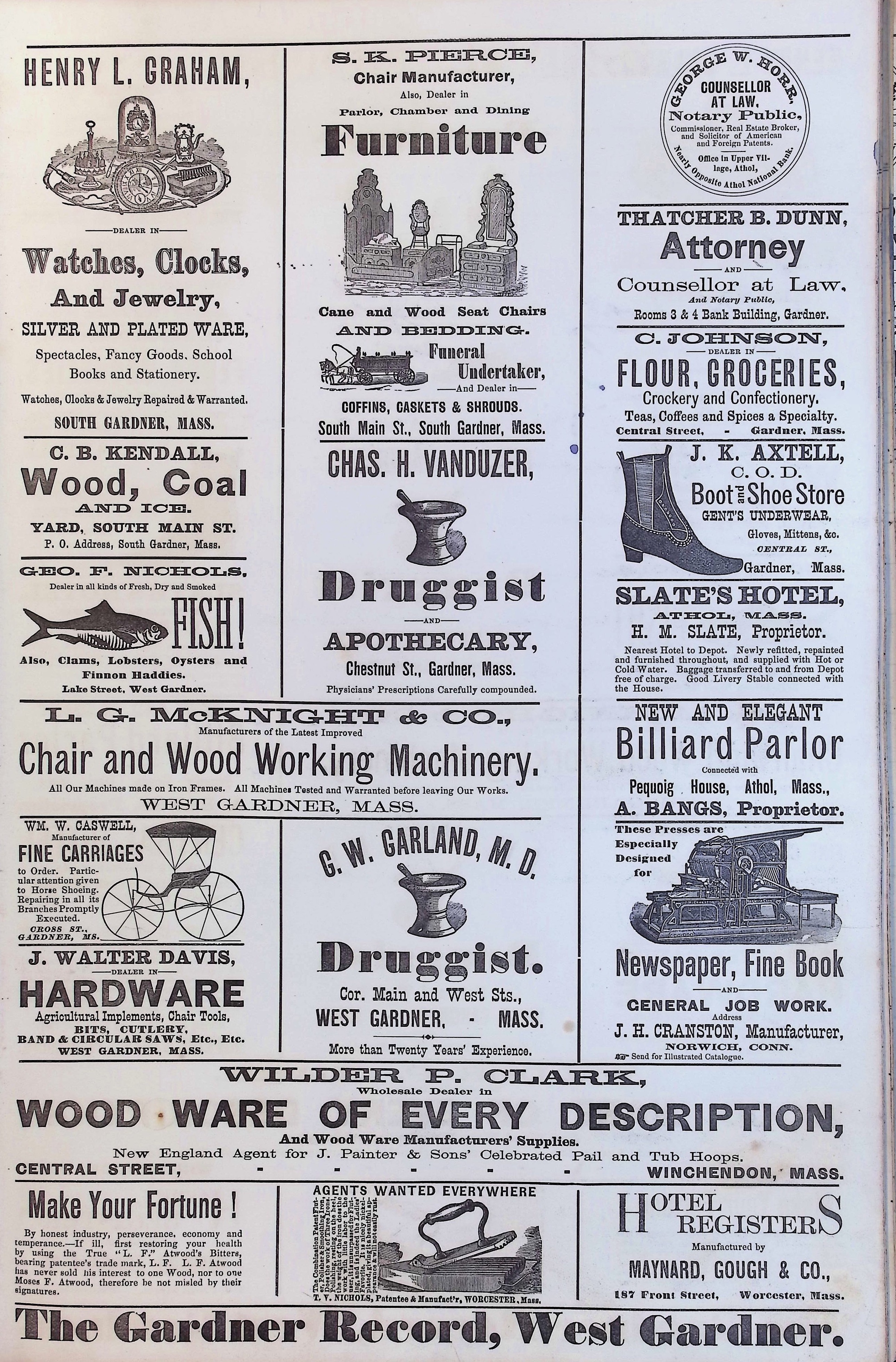 Isham Hotel register Vol. 2, Page 215