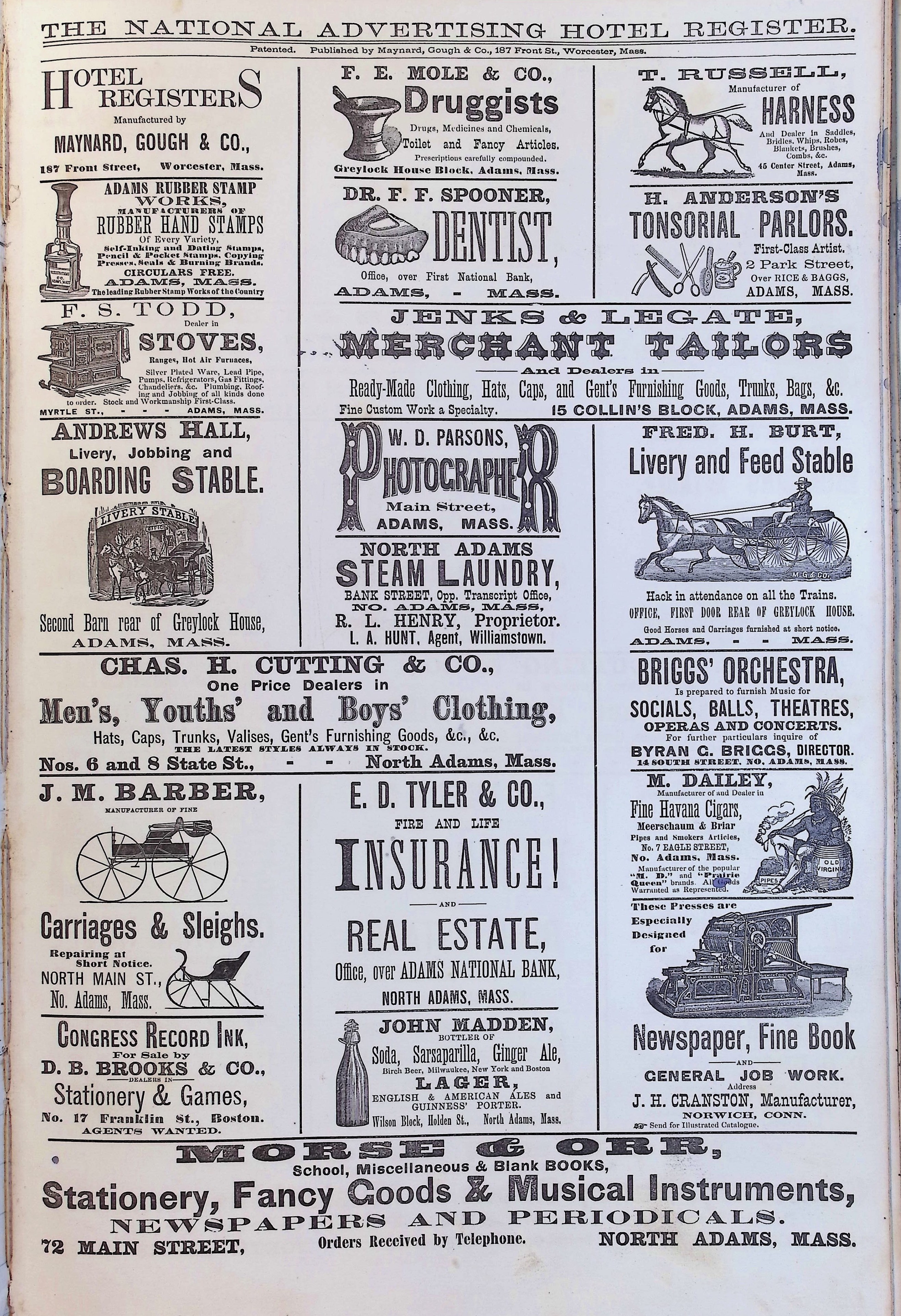 Isham Hotel register Vol. 2, Page 223