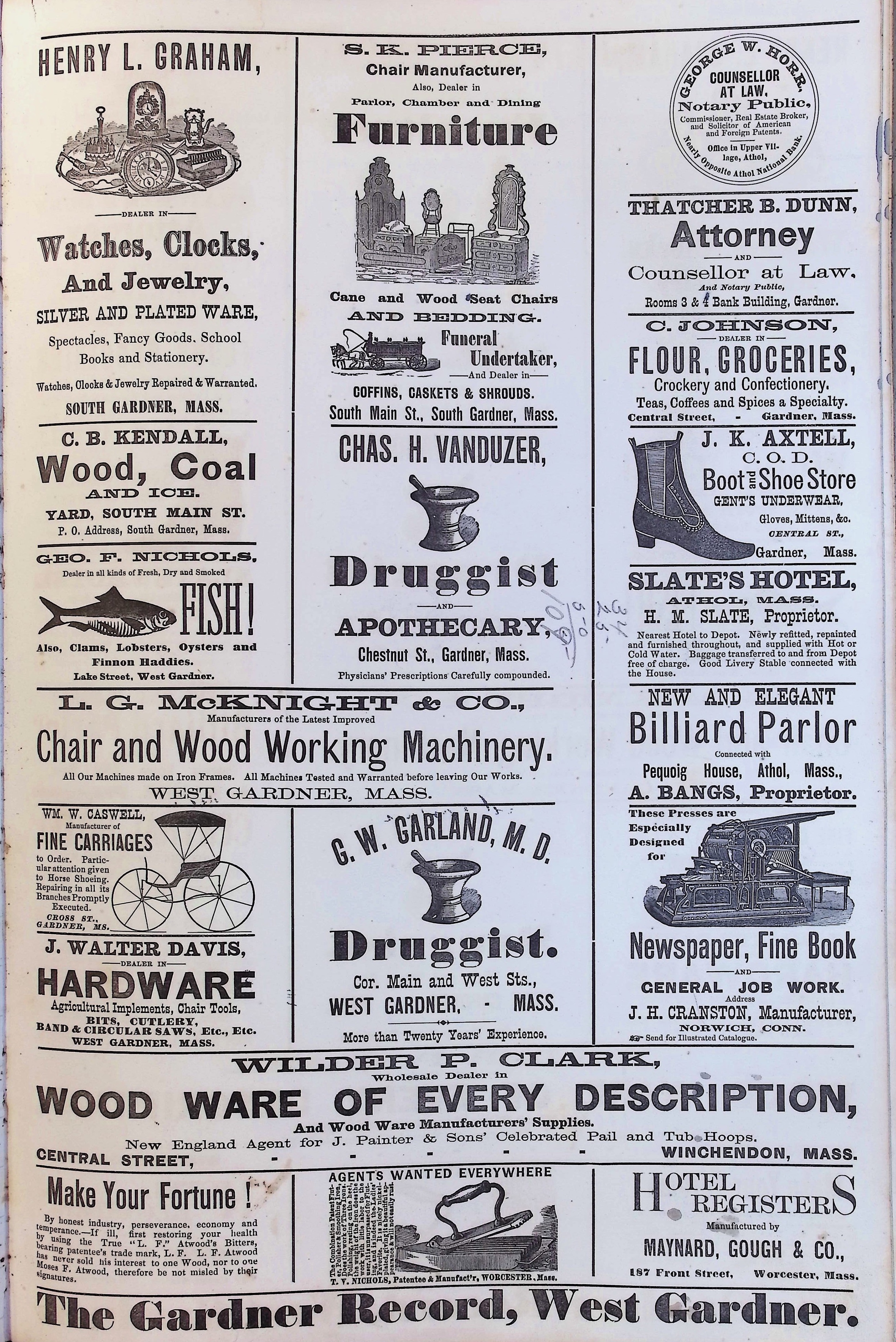 Isham Hotel register Vol. 2, Page 227