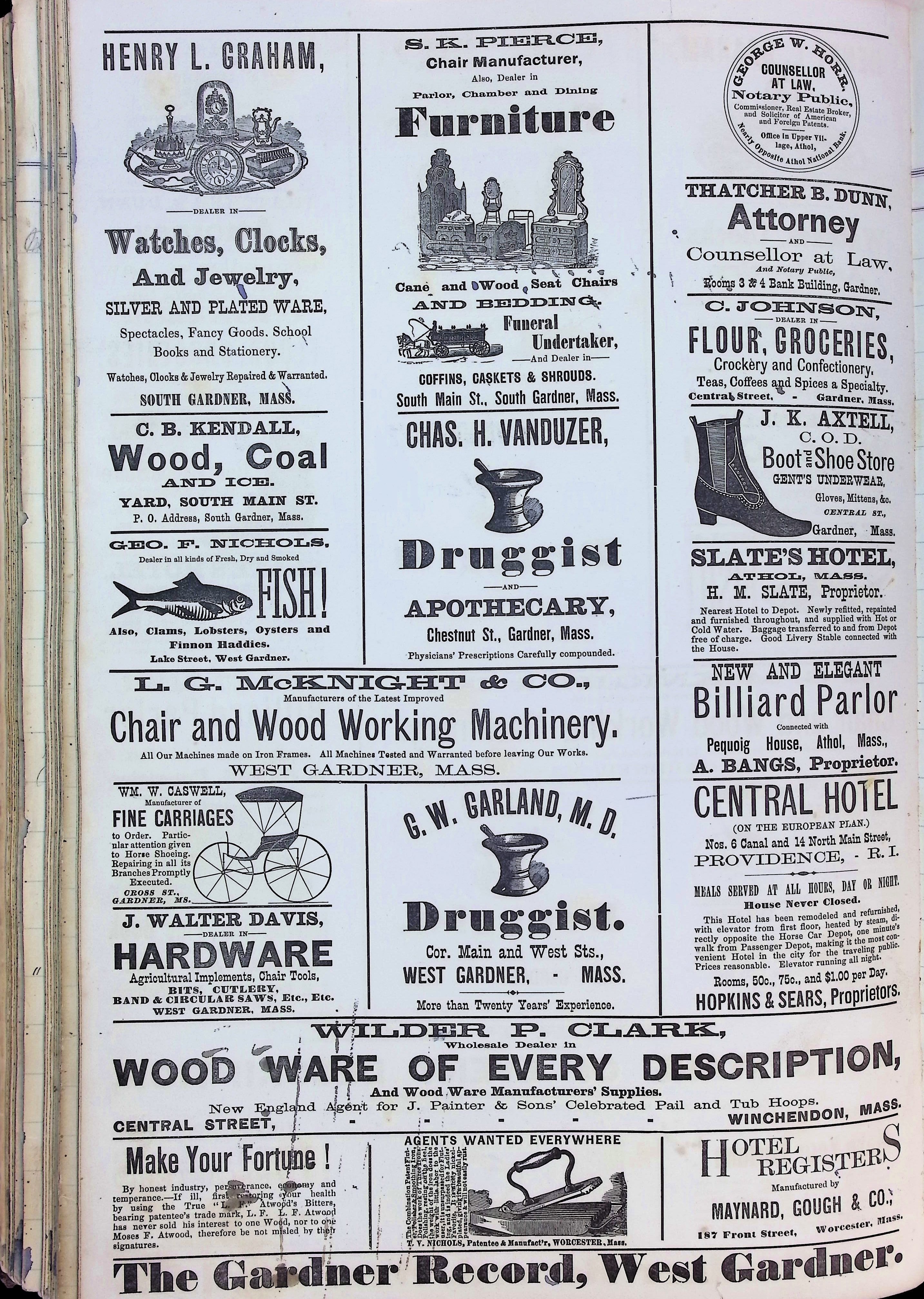 Isham Hotel register Vol. 2, Page 228