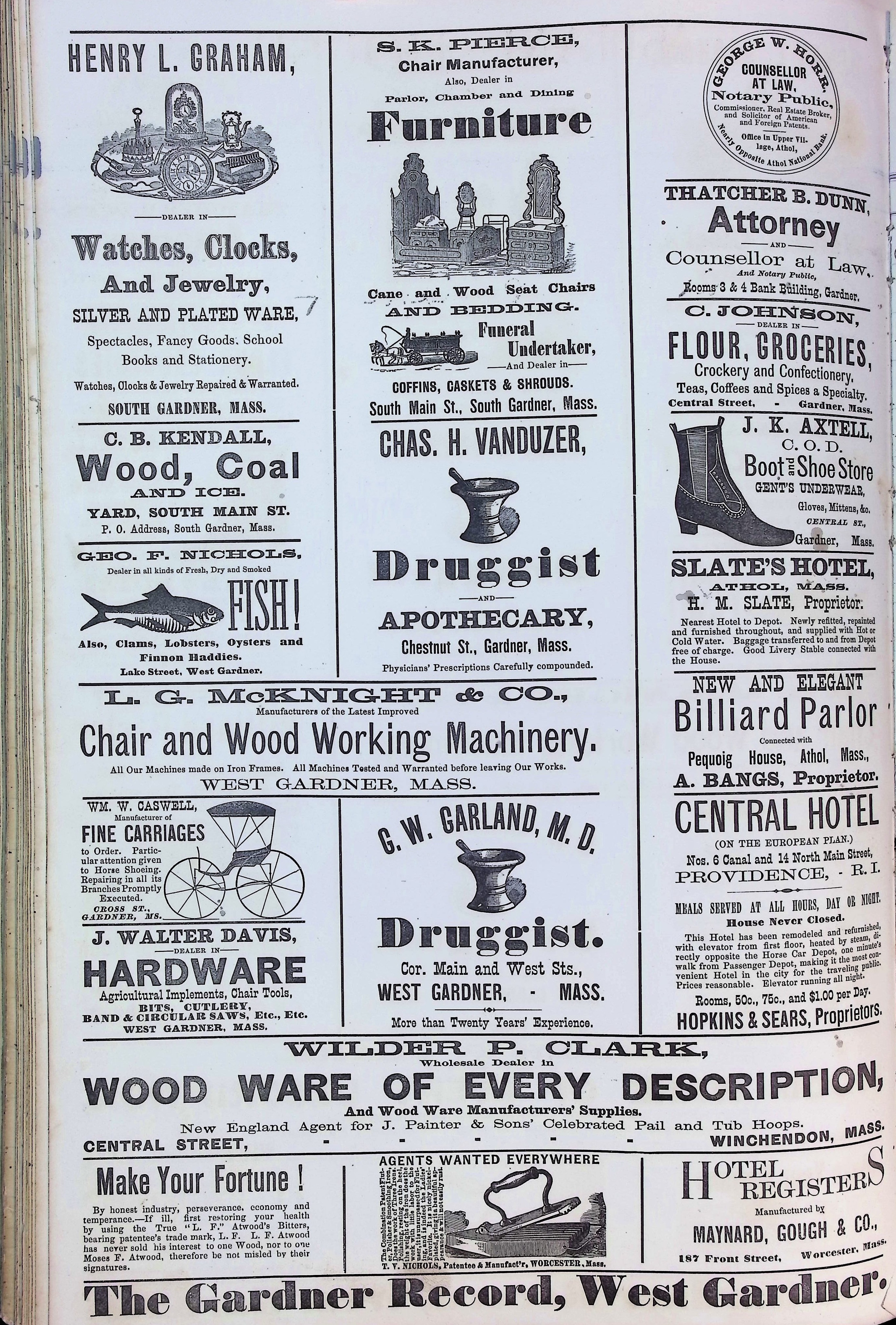 Isham Hotel register Vol. 2, Page 264