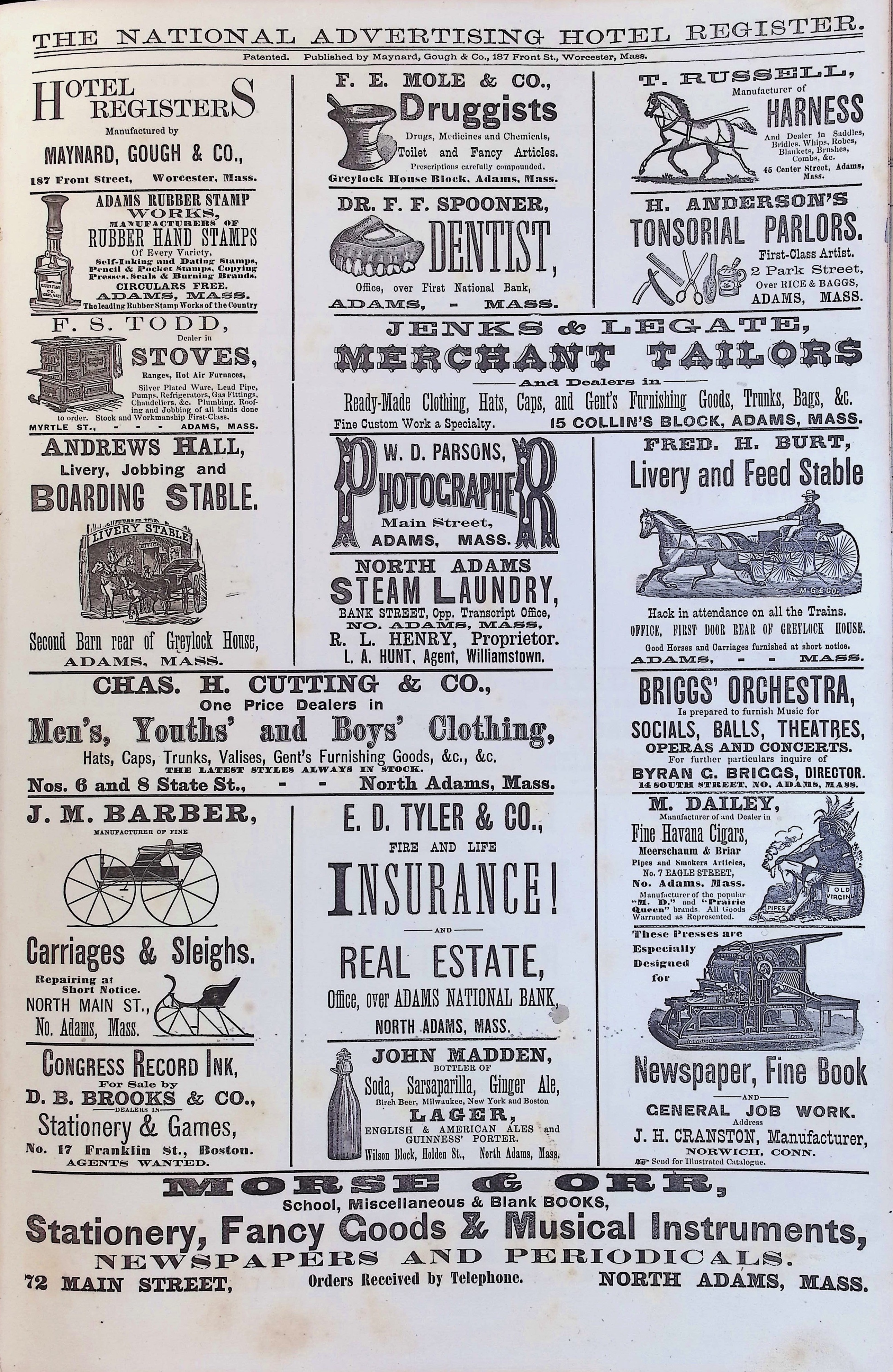 Isham Hotel register Vol. 2, Page 271