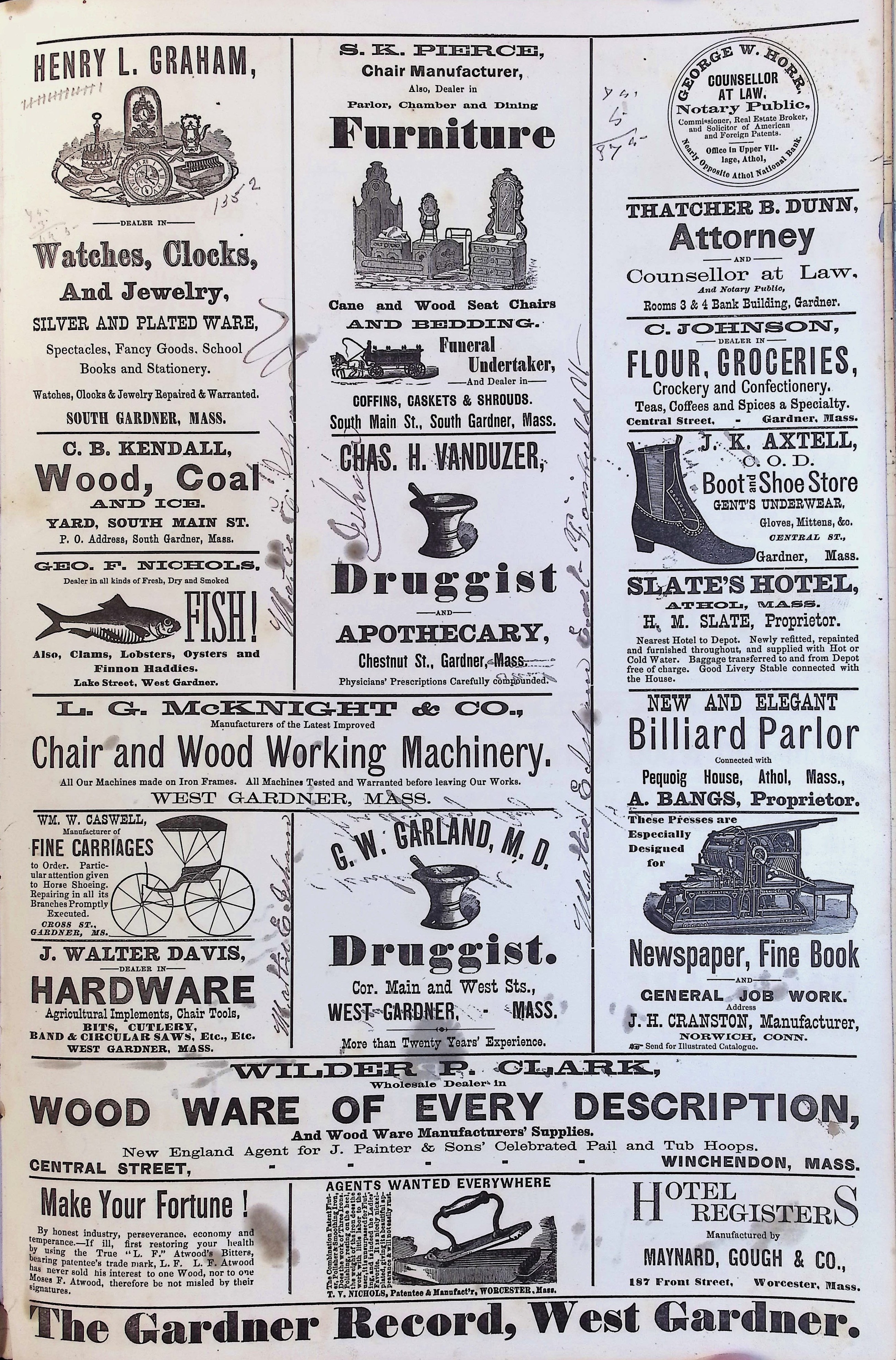 Isham Hotel register Vol. 2, Page 279