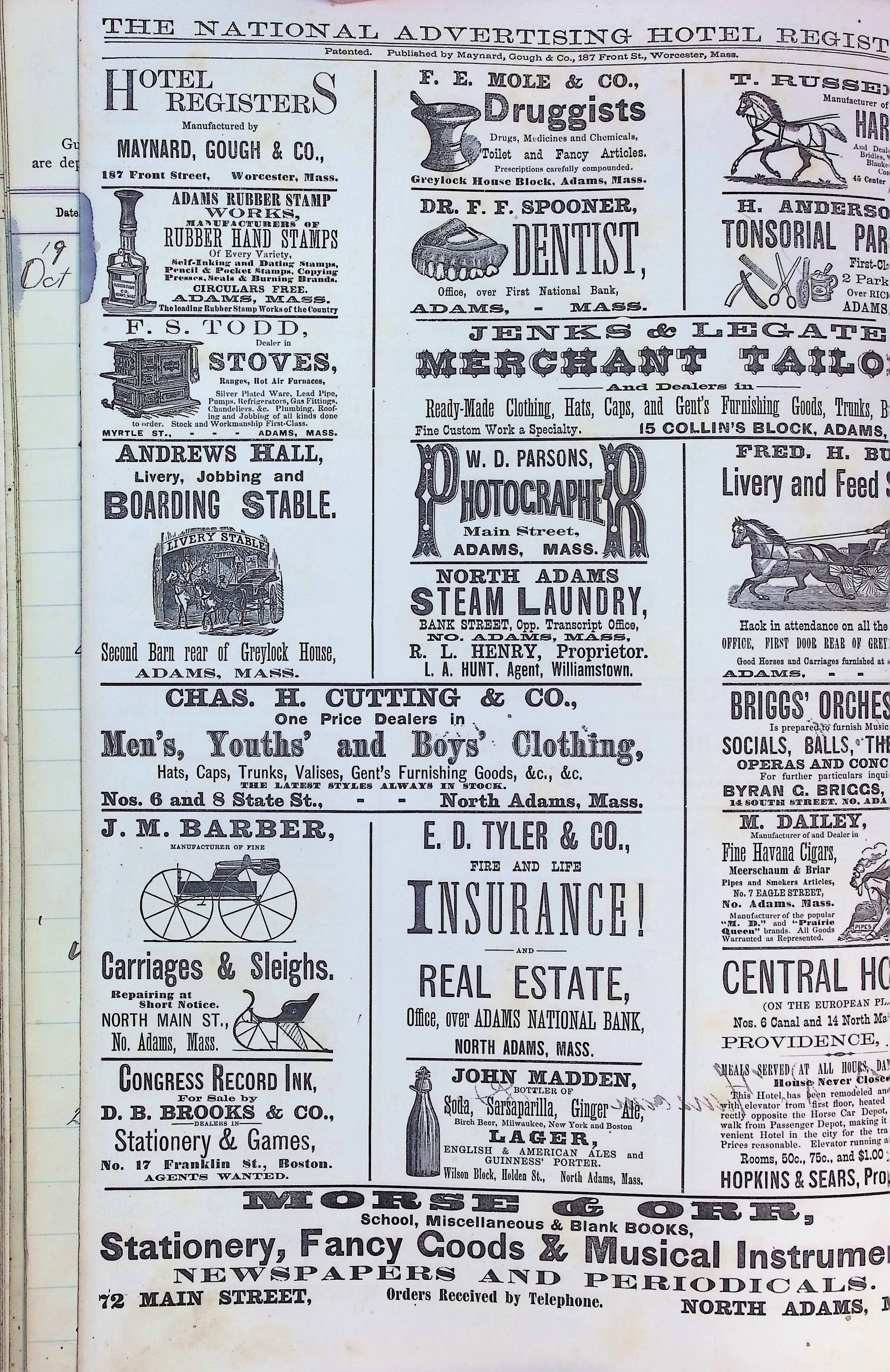 Isham Hotel register Vol. 2, Page 294