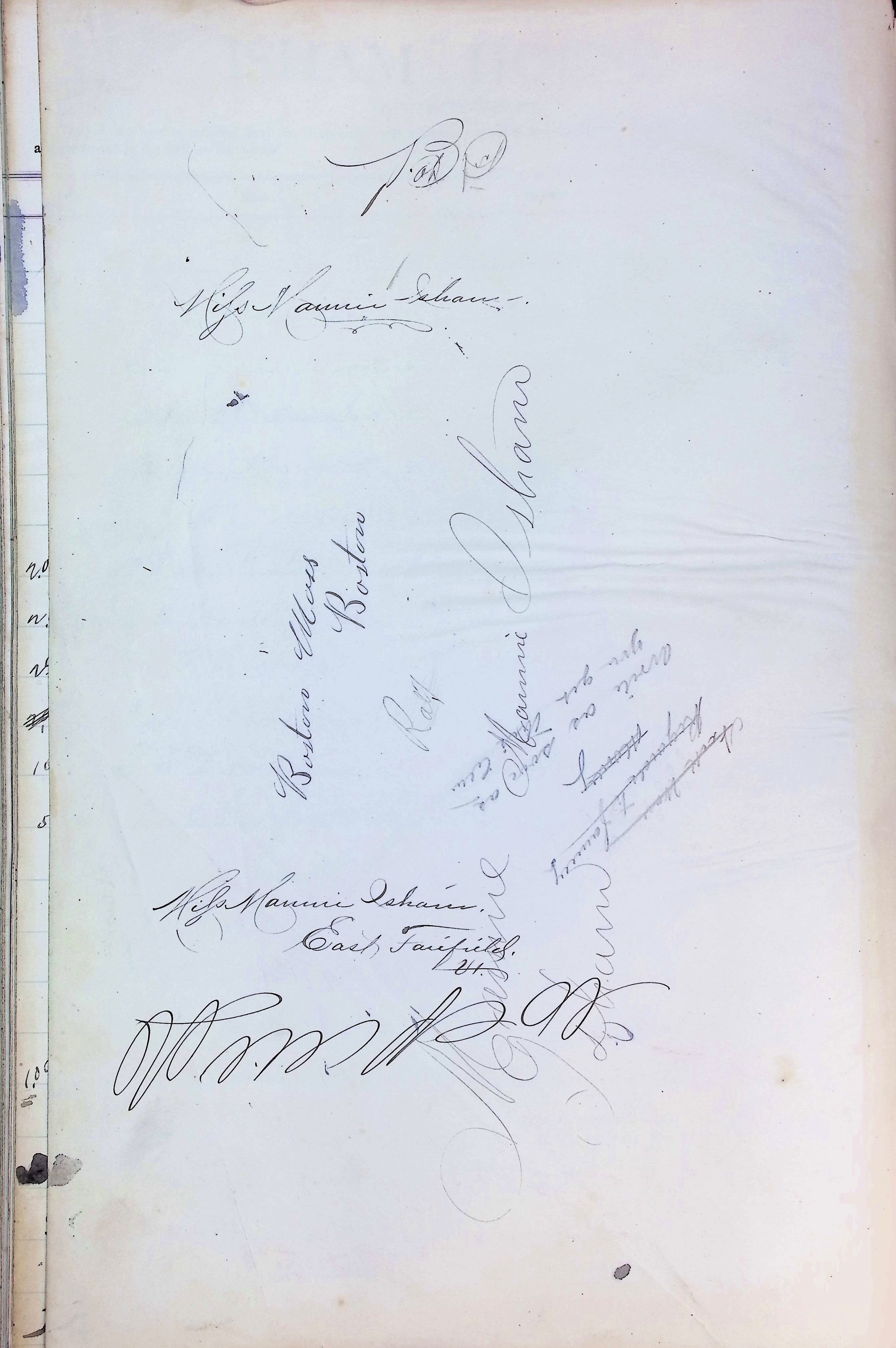 Isham Hotel register Vol. 2, Page 304